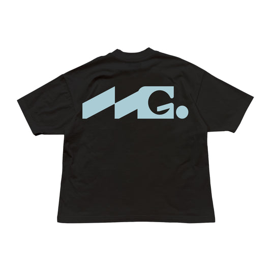 Pulse Logo (Cerulean) - Boxy Tee