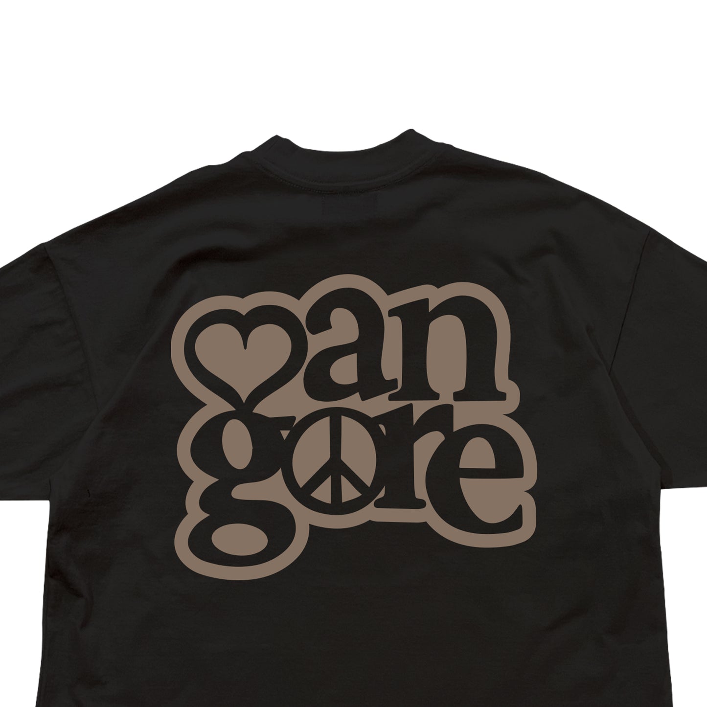 PEACE & LOVE - Boxy Tee