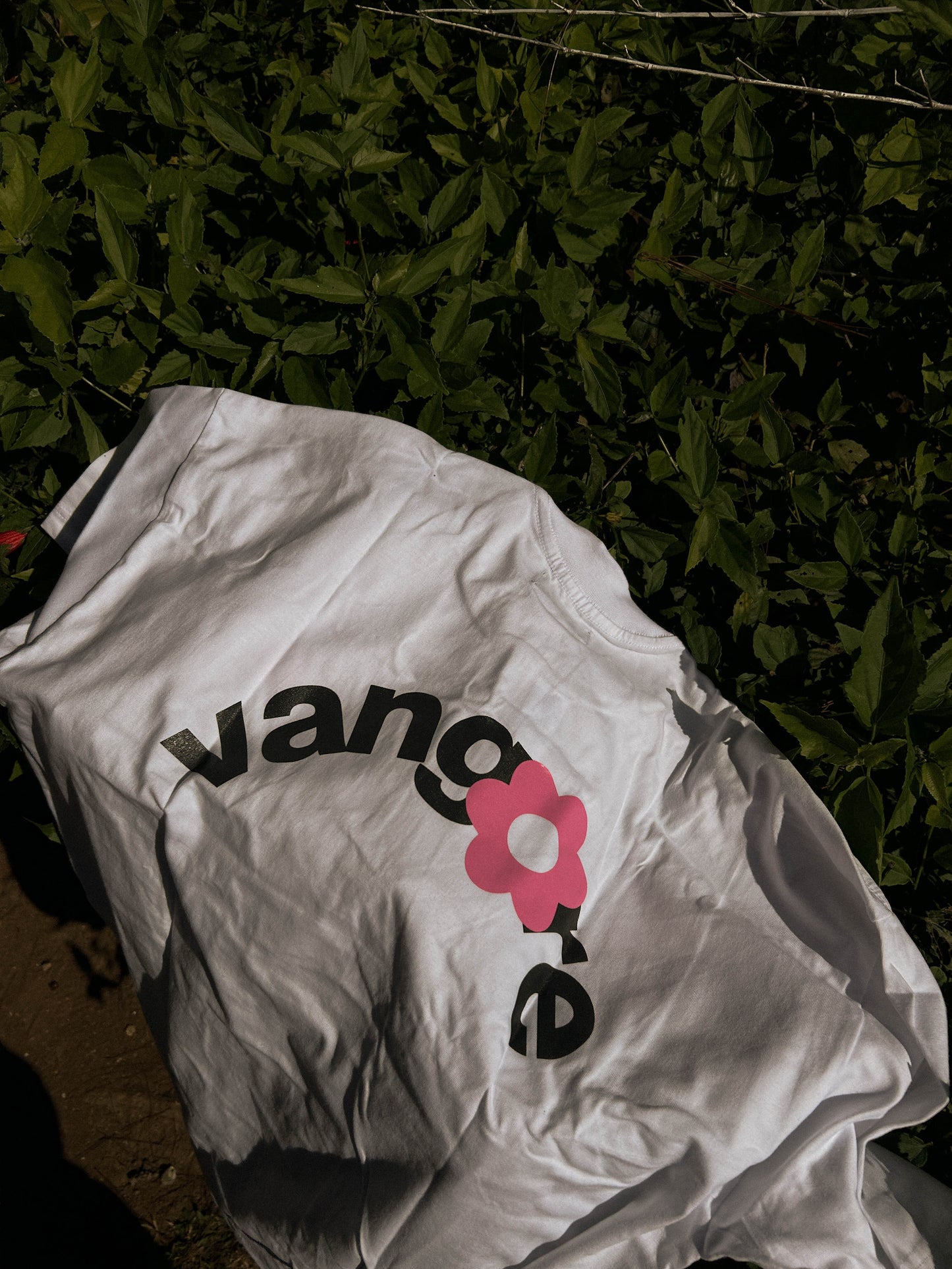 Flora (Black) - Boxy Tee