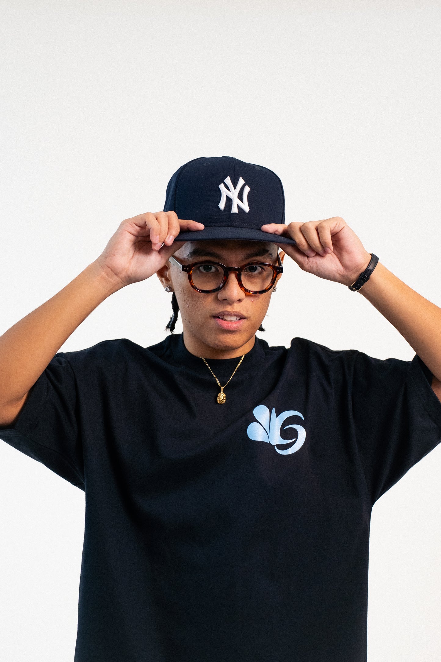 Org Logo (Sky) - Boxy Tee