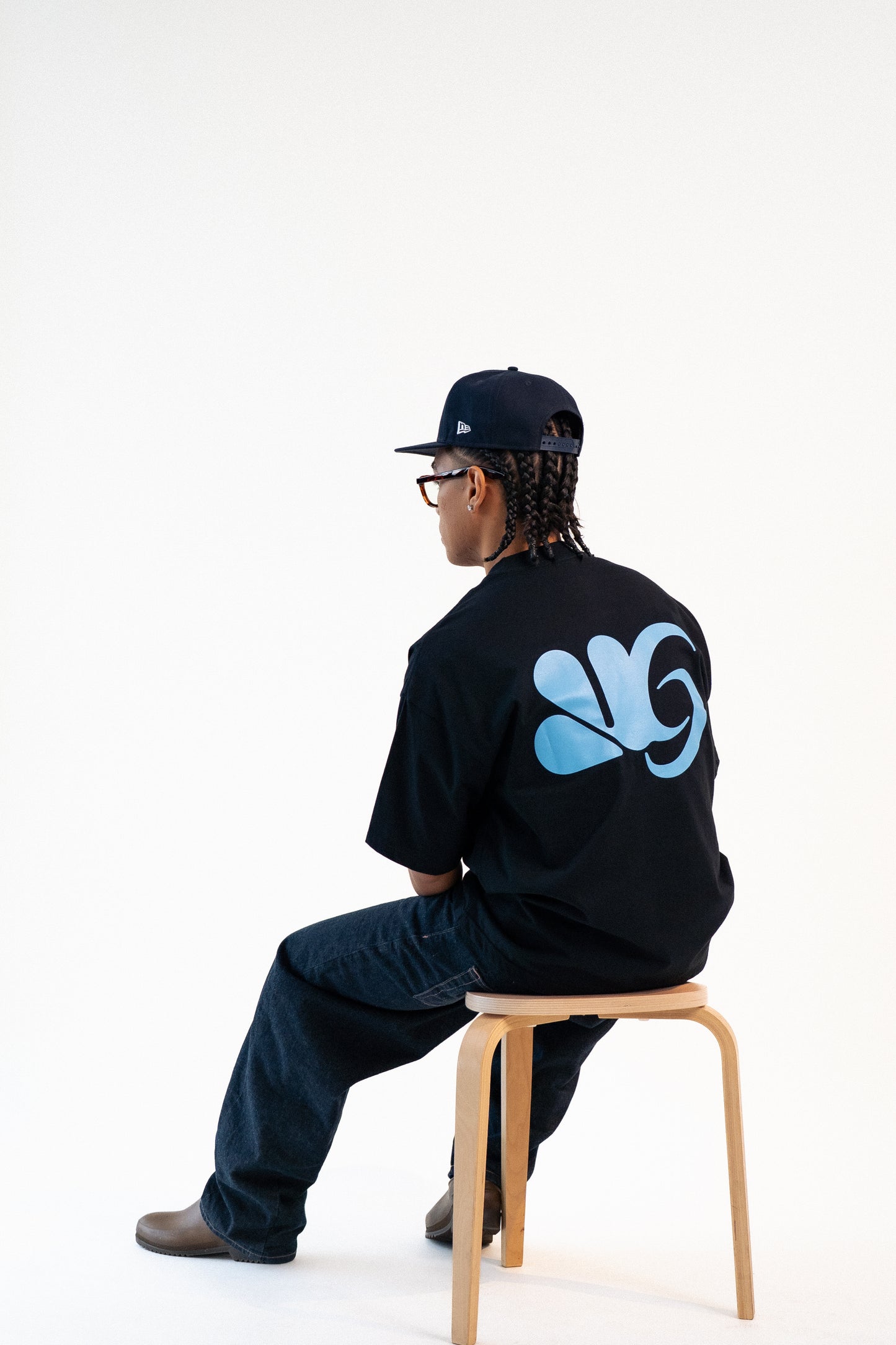 Org Logo (Sky) - Boxy Tee
