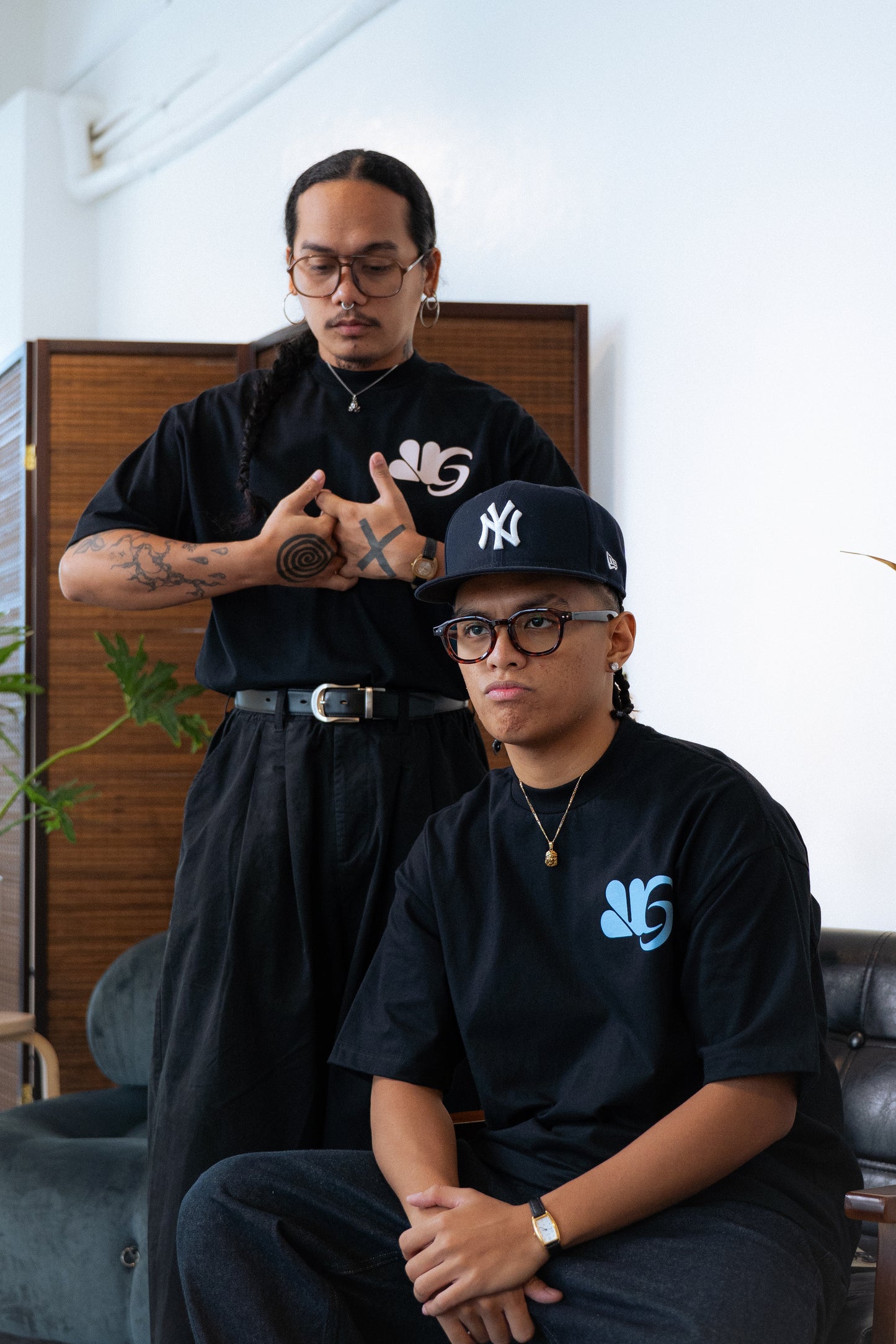 Org Logo (Sky) - Boxy Tee