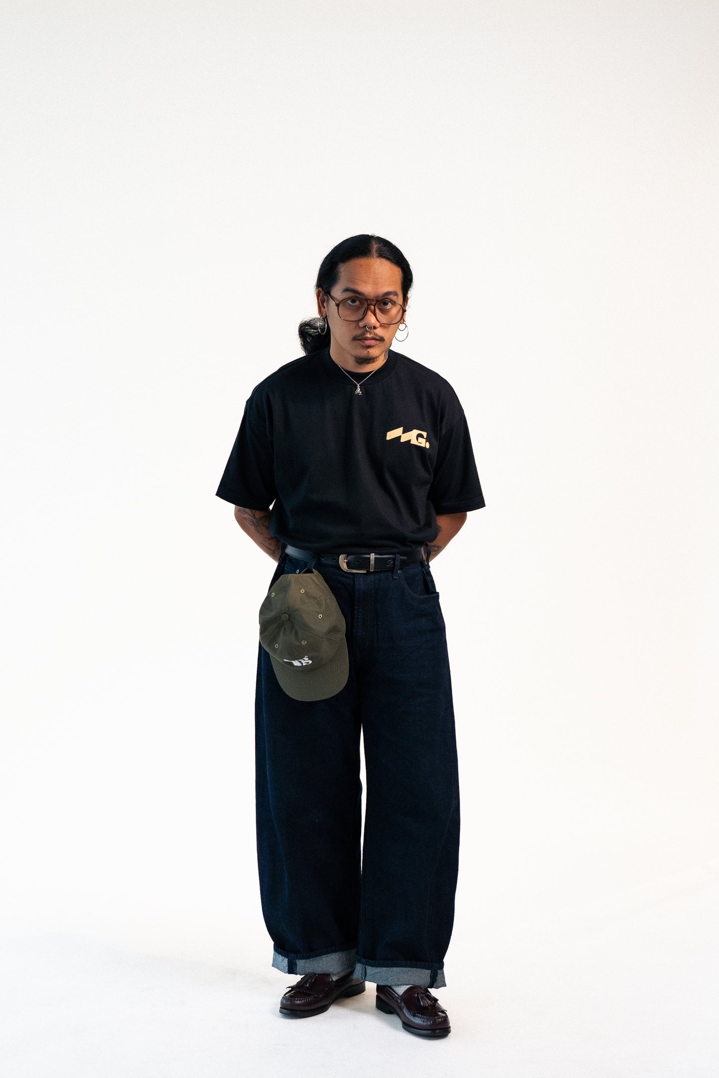 Pulse Logo (Sage) - Boxy Tee