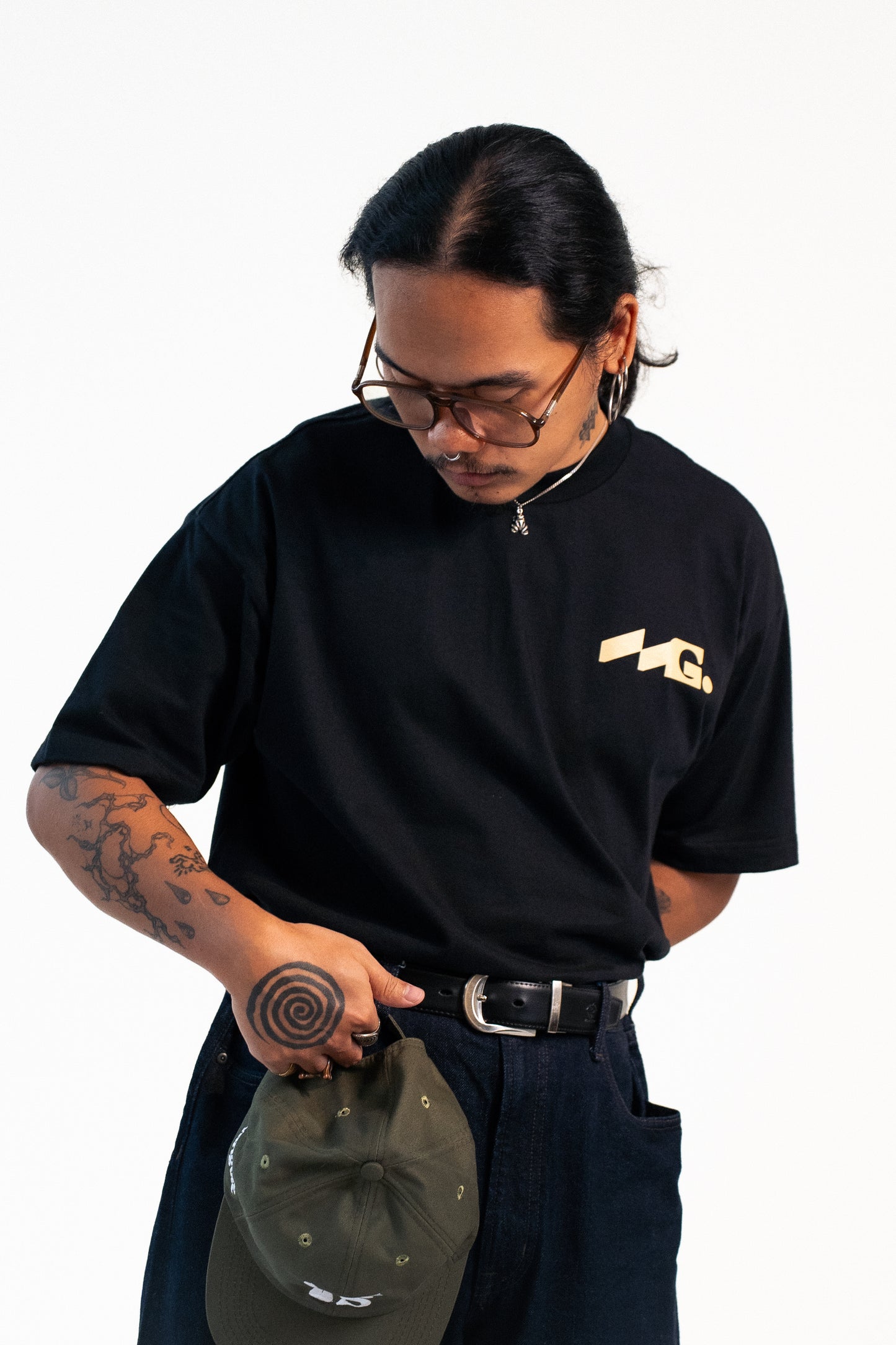 Pulse Logo (Sage) - Boxy Tee