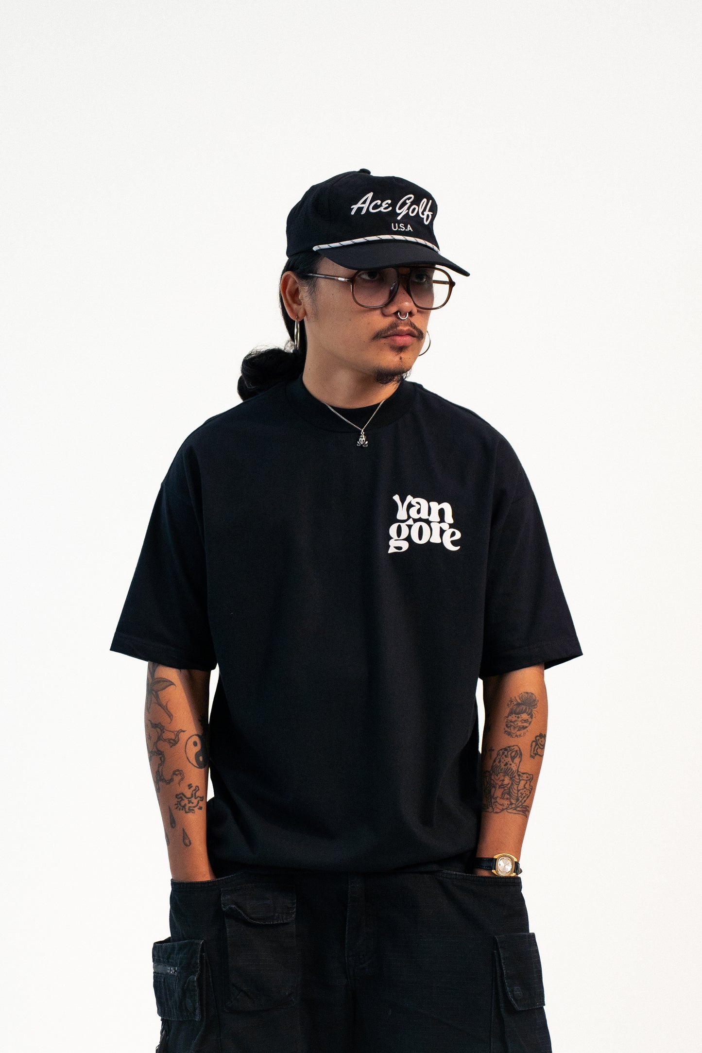 Hi Logo (Black) - Boxy Tee