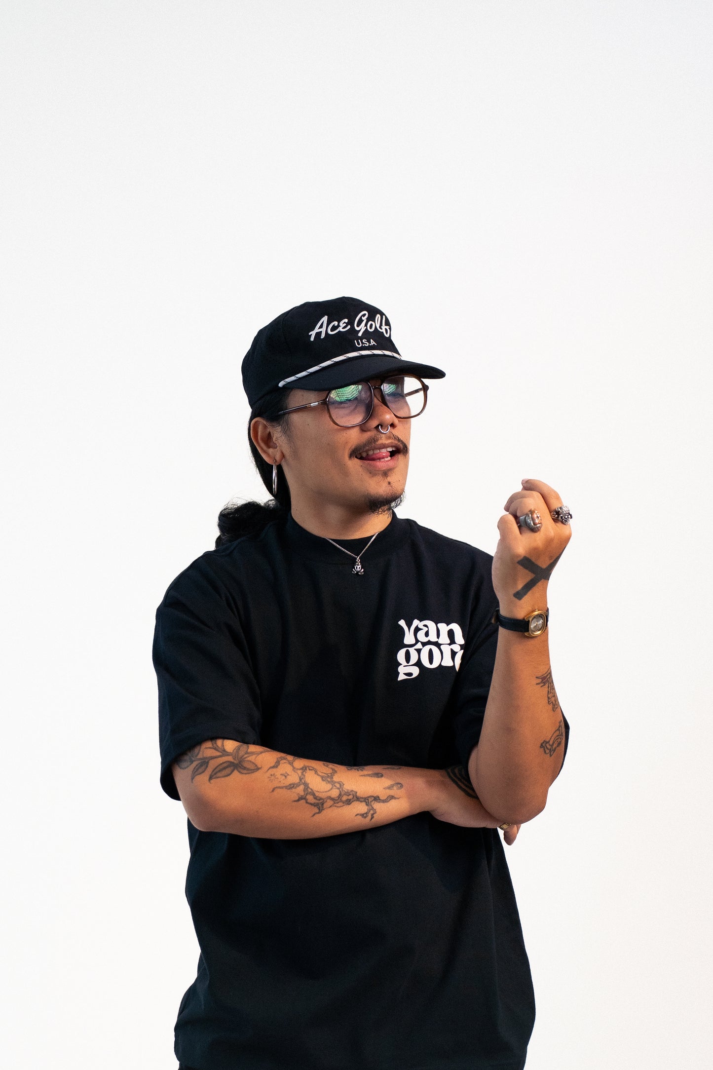Hi Logo (Black) - Boxy Tee