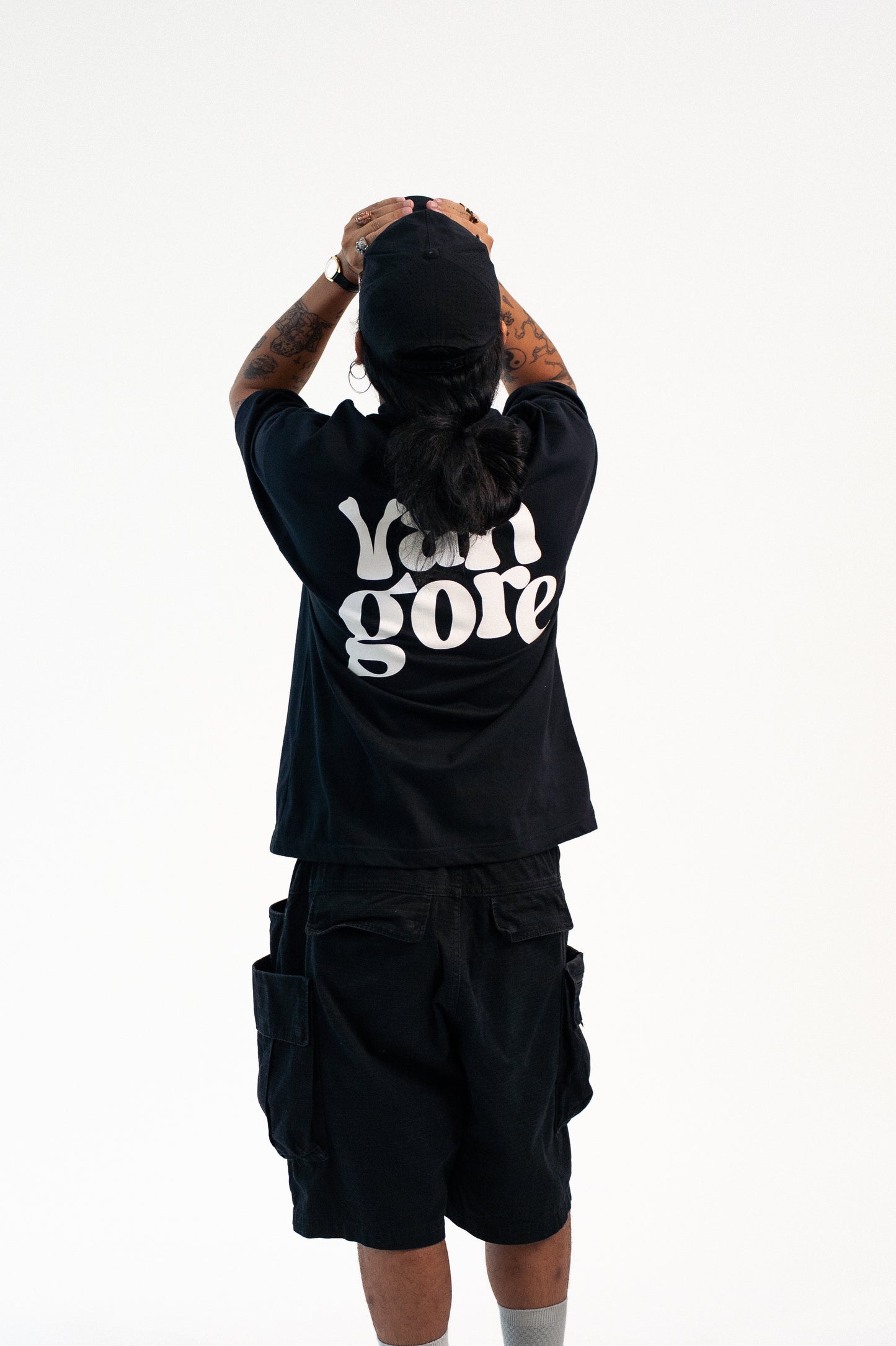Hi Logo (Black) - Boxy Tee