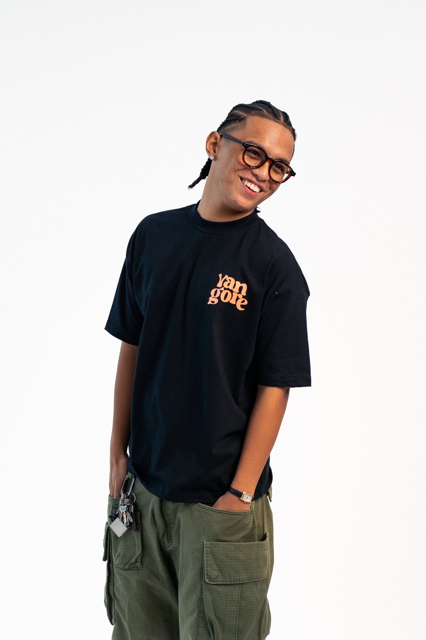 Hi Logo (Terracota) - Boxy Tee