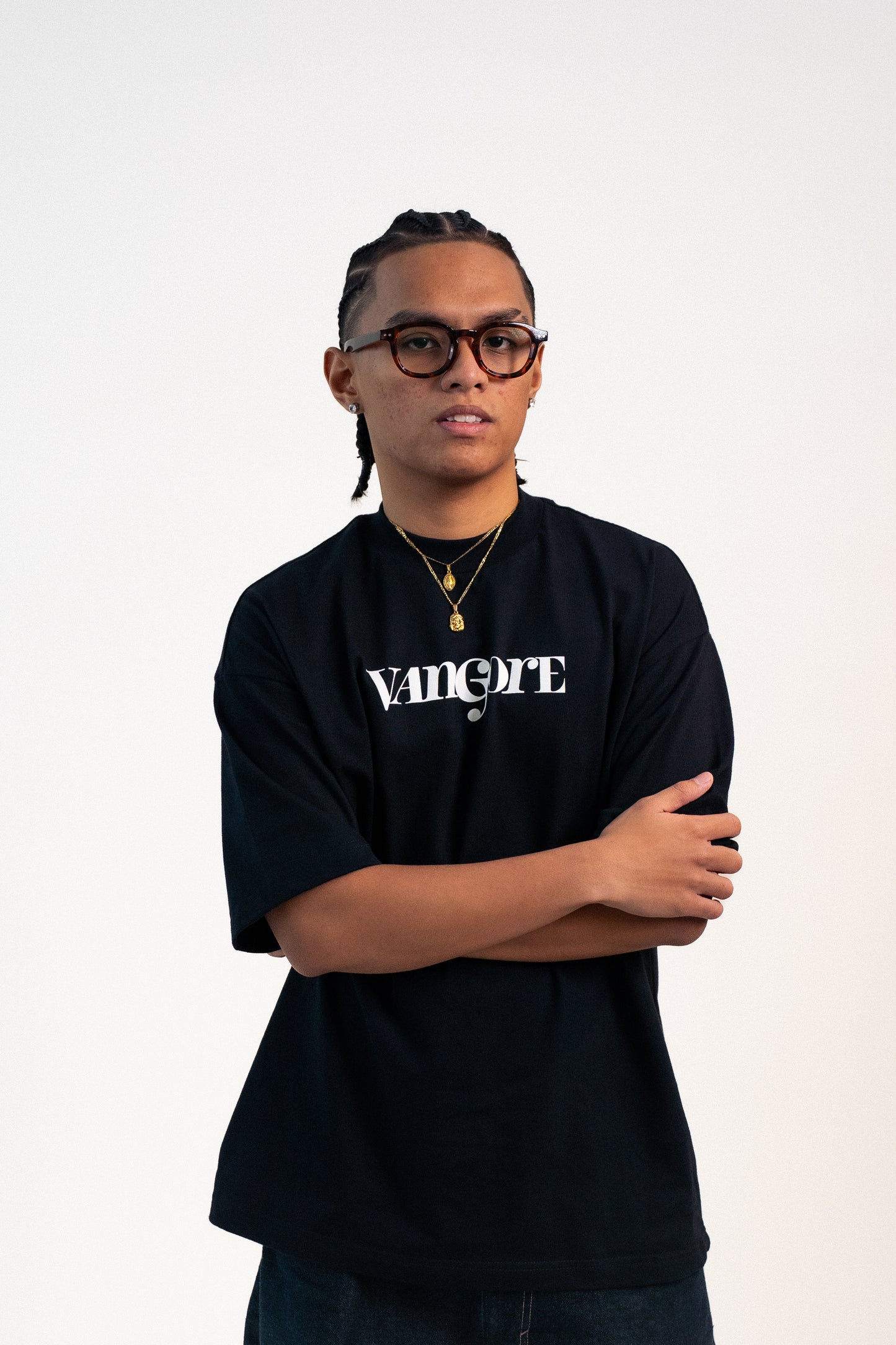 Core Logo (Black) - Boxy Tee
