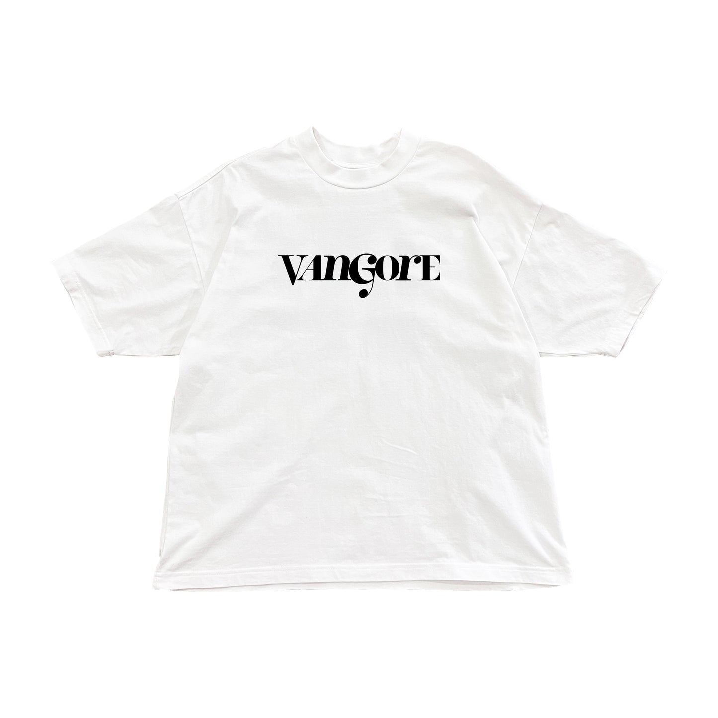 Core Logo (White) - Boxy Tee