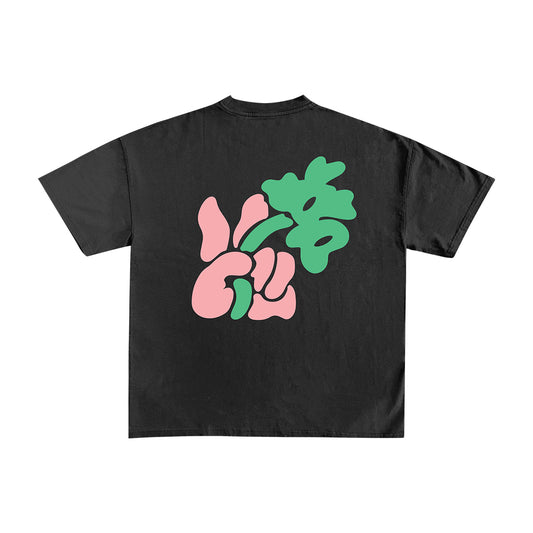 Peace & Flower - Boxy Tee