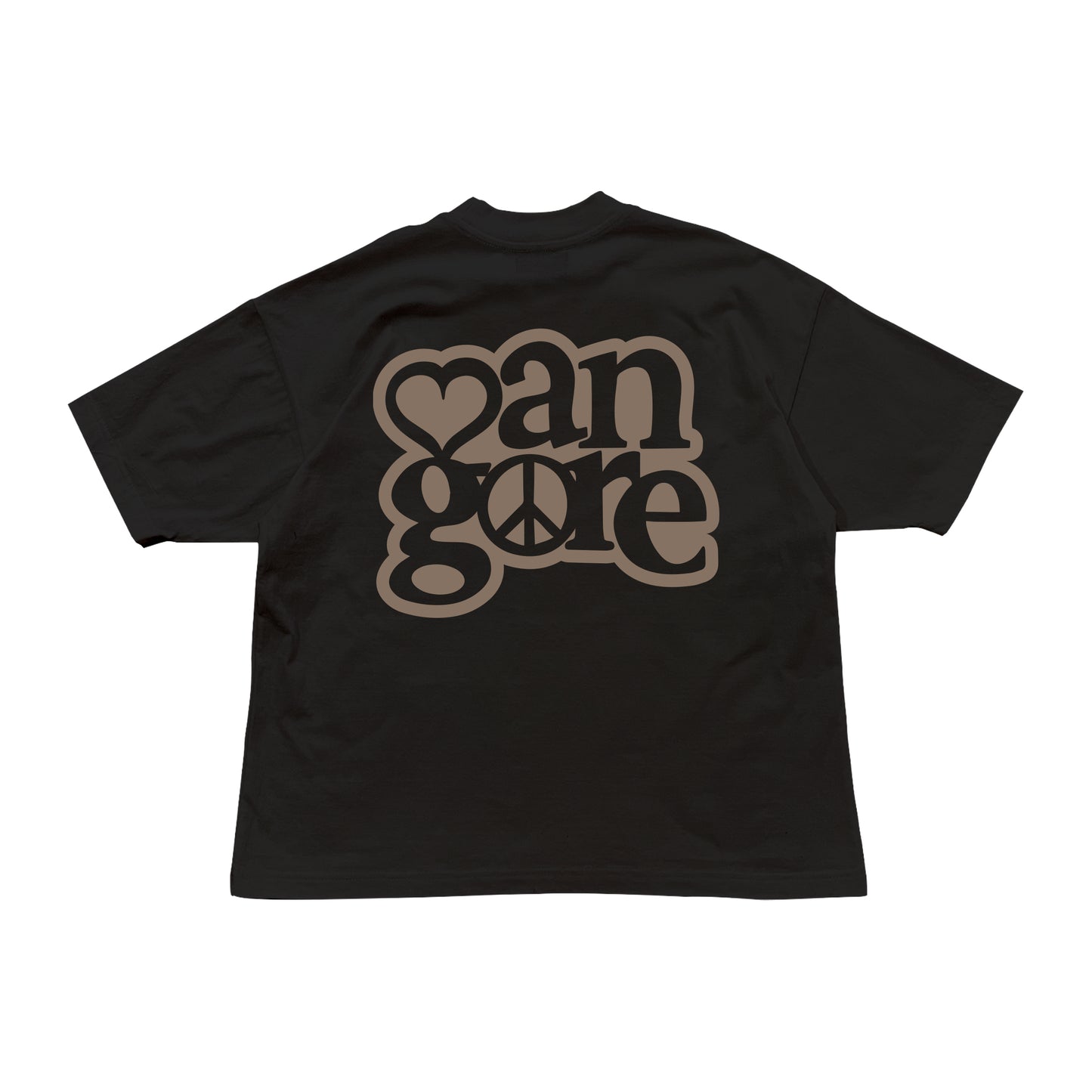 PEACE & LOVE - Boxy Tee