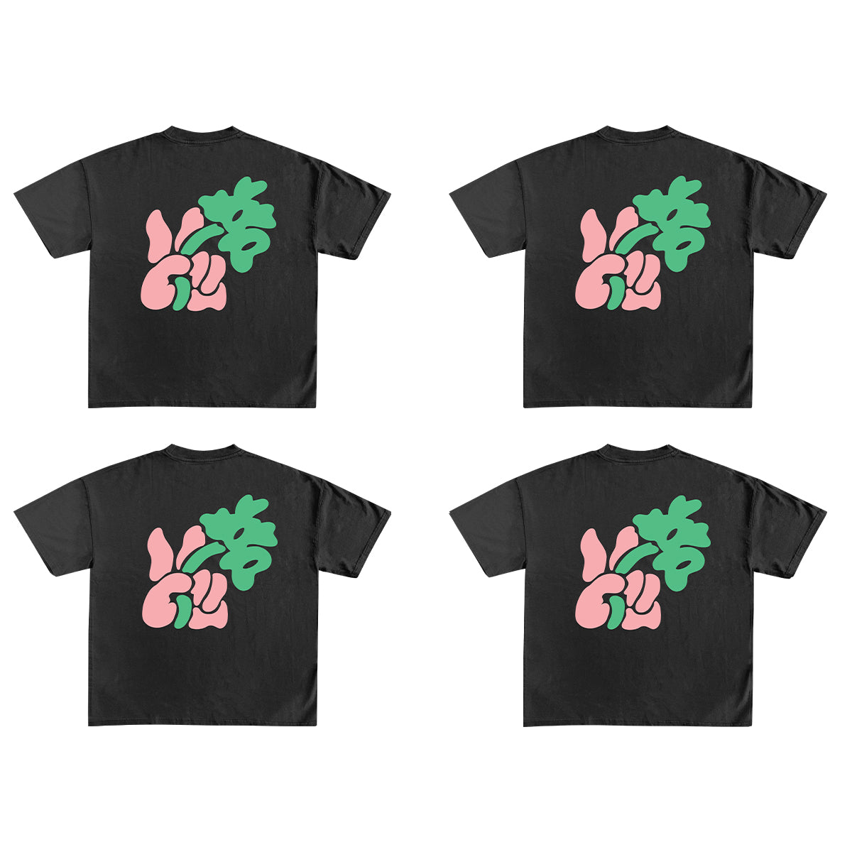 Peace & Flower - Boxy Tee