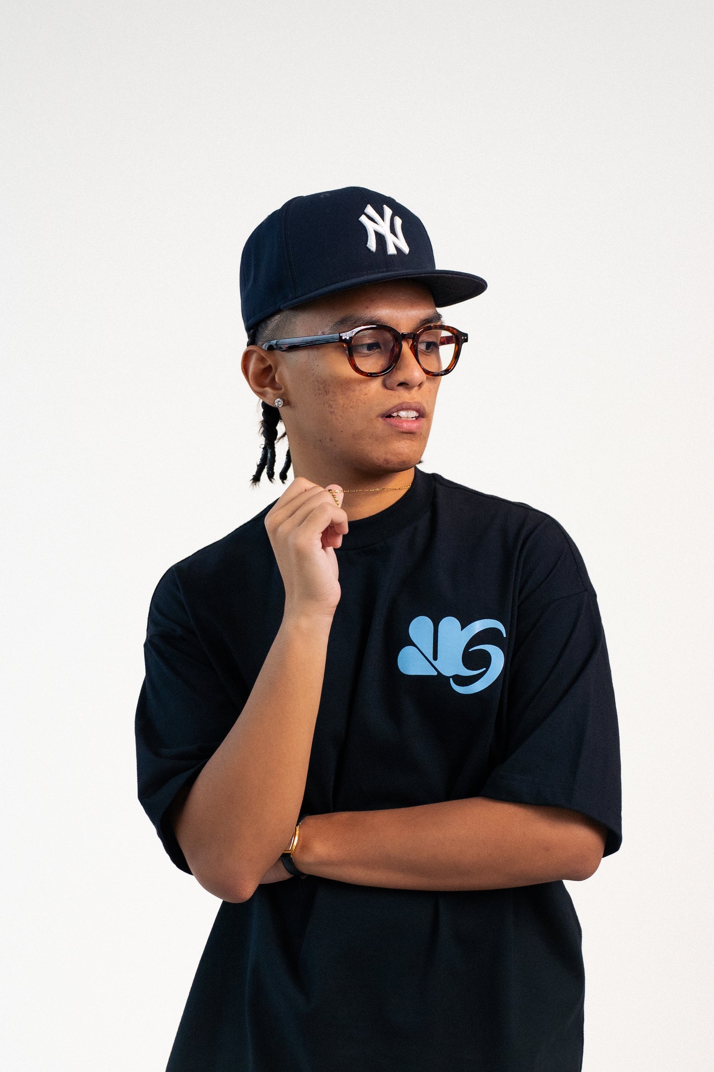 Org Logo (Sky) - Boxy Tee
