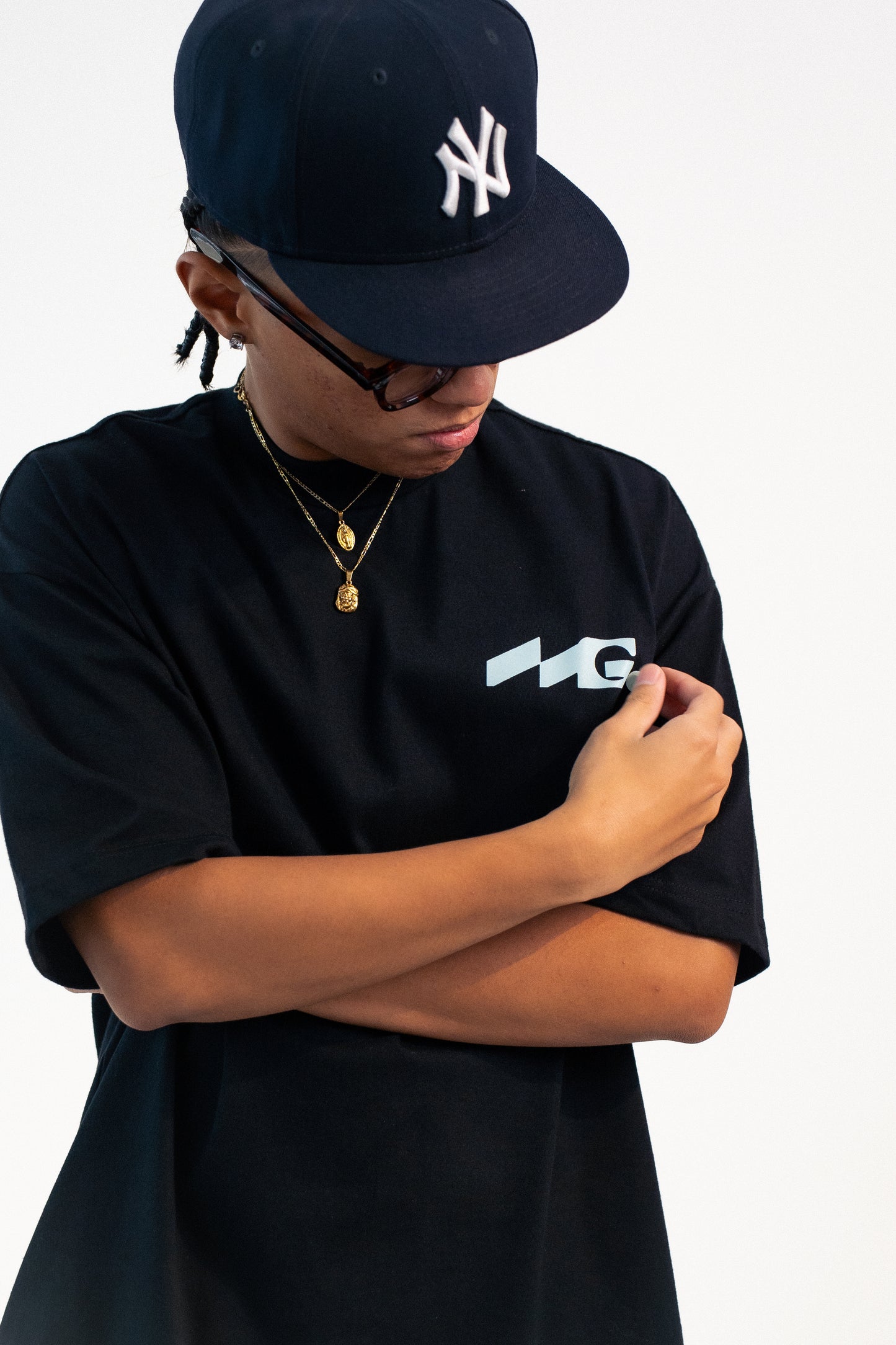 Pulse Logo (Cerulean) - Boxy Tee