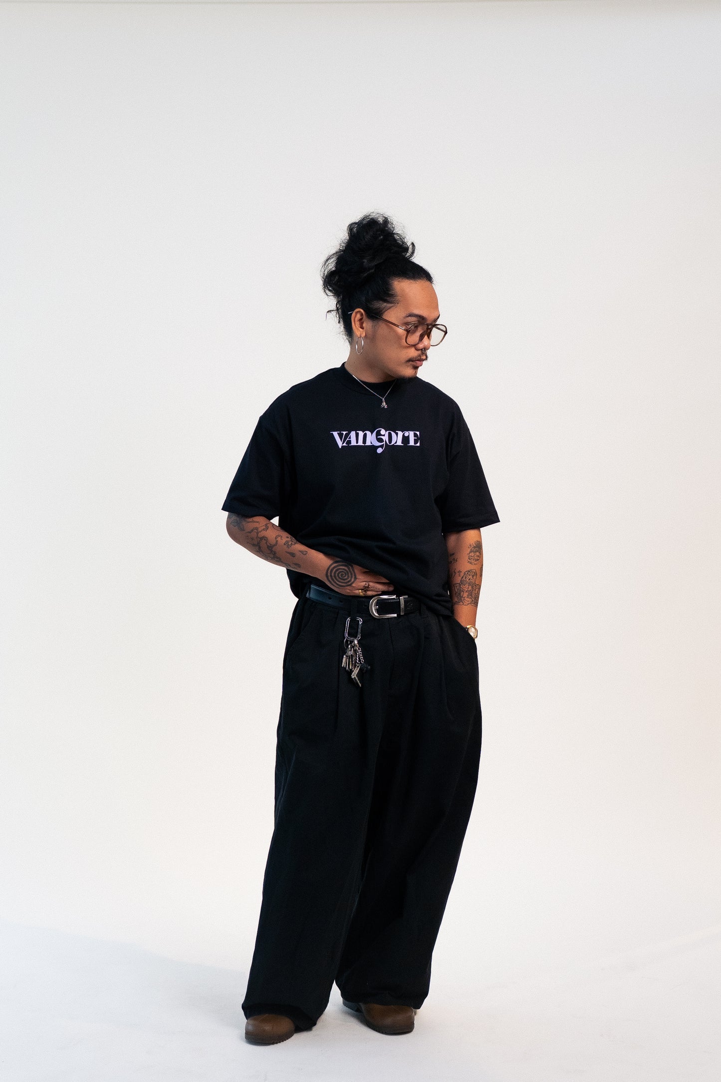 Core Logo (Grape) - Boxy Tee